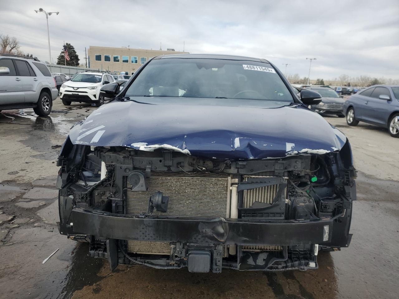 2017 KIA Optima VIN 5XXGV4L26HG131934 Copart auction photo, front end damage thumbnail 5