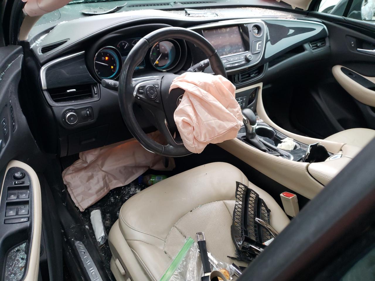2017 Buick Envision VIN LRBFXBSA8HD008440 Copart auction photo, rollover damage thumbnail 8