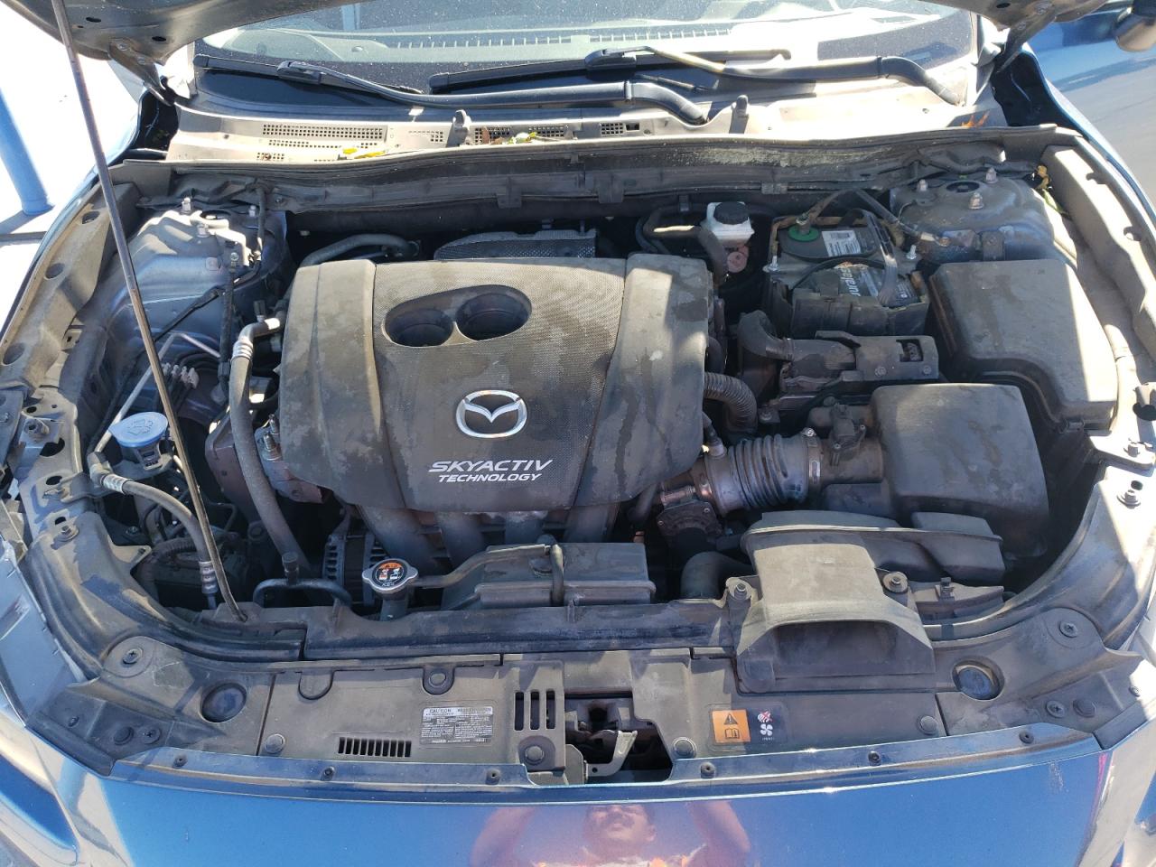 2018 Mazda 3 VIN 3MZBN1U78JM180489 Copart auction photo, side damage thumbnail 13