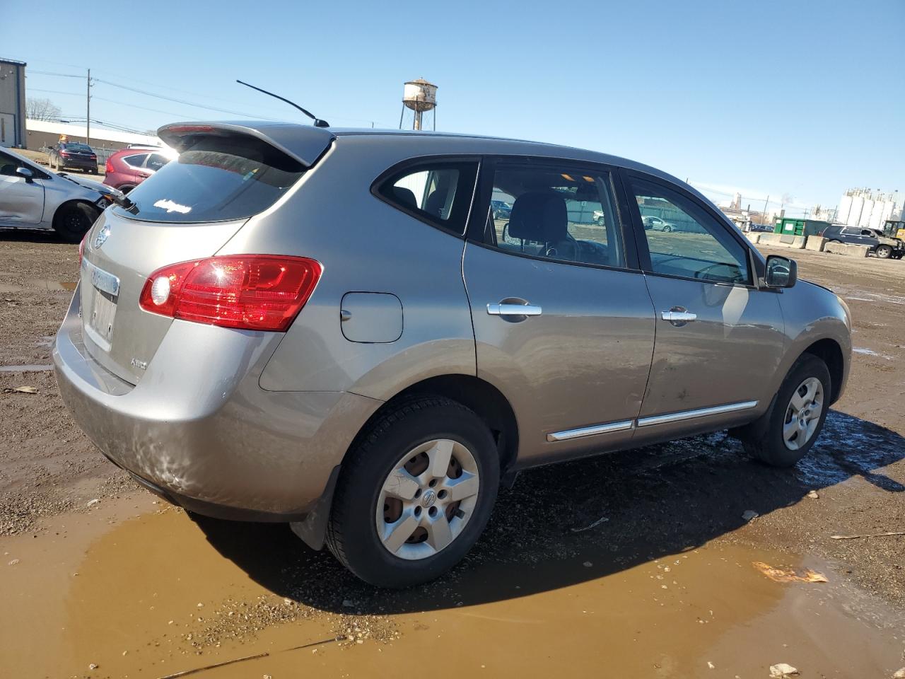 2011 Nissan Rogue VIN JN8AS5MV0BW288611 Copart auction photo, side damage thumbnail 3