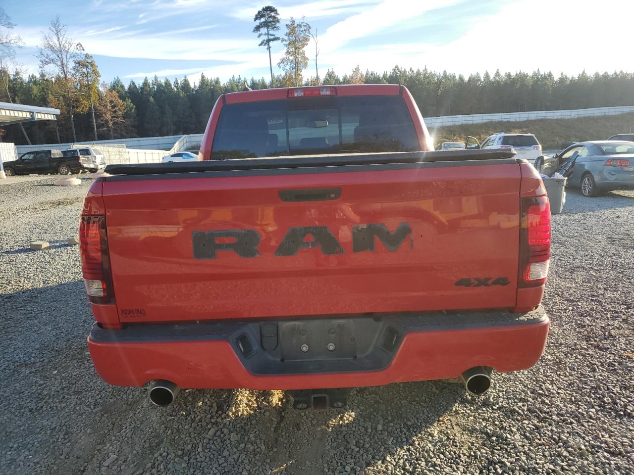 2017 RAM 1500 VIN 1C6RR7MT1HS686521 Copart auction photo, front end damage thumbnail 6