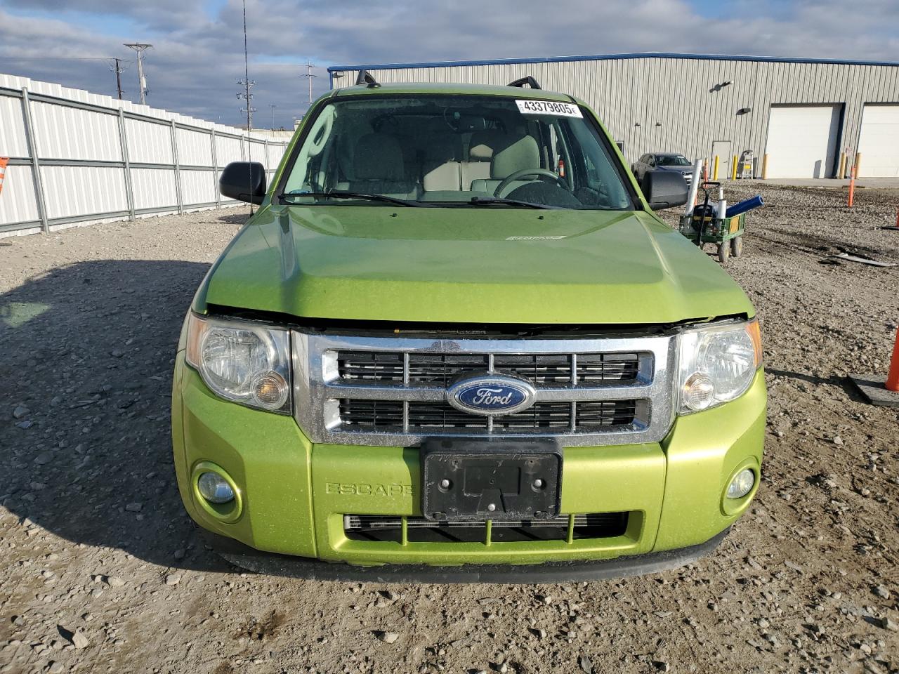 2012 Ford Escape VIN 1FMCU0DG9CKB00191 Copart auction photo, side / rear end damage thumbnail 5