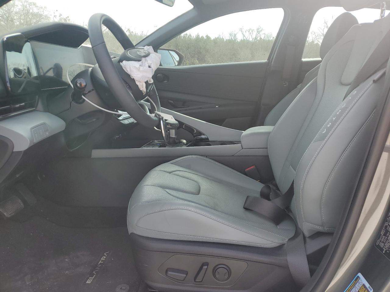 2025 Hyundai Elantra VIN KMHLN4DJXSU123112 Copart auction photo, front end / side damage thumbnail 7