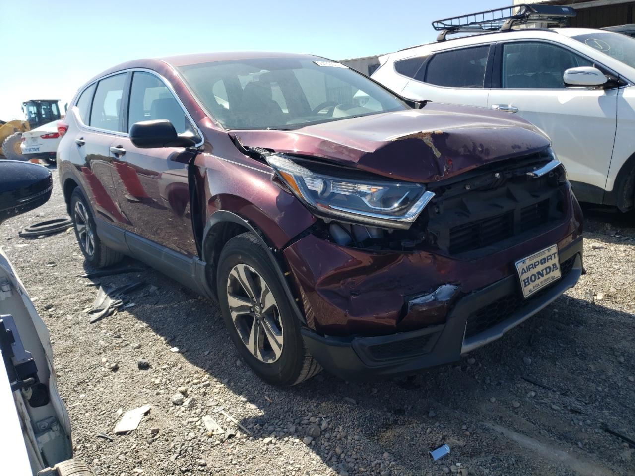 2018 Honda CR-V VIN 2HKRW5H36JH405236 Copart auction photo, front end / minor dent/scratches damage thumbnail 4