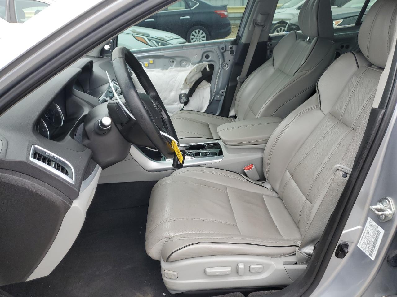 2019 Acura TLX VIN 19UUB2F42KA006124 Copart auction photo, front end / side damage thumbnail 7