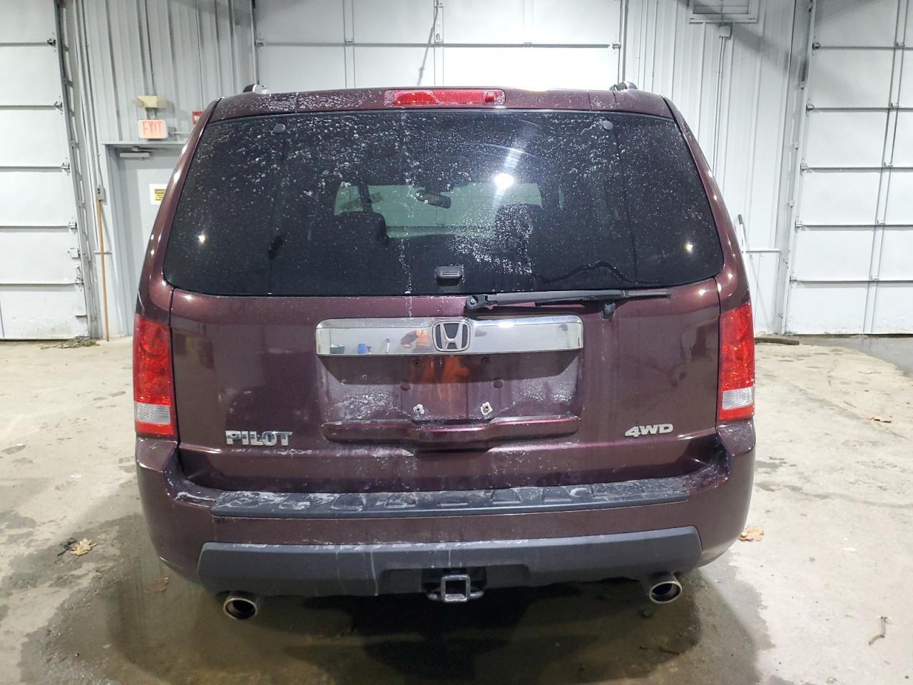 2011 Honda Pilot VIN 5FNYF4H50BB088612 Copart auction photo, front end / rear end damage thumbnail 6