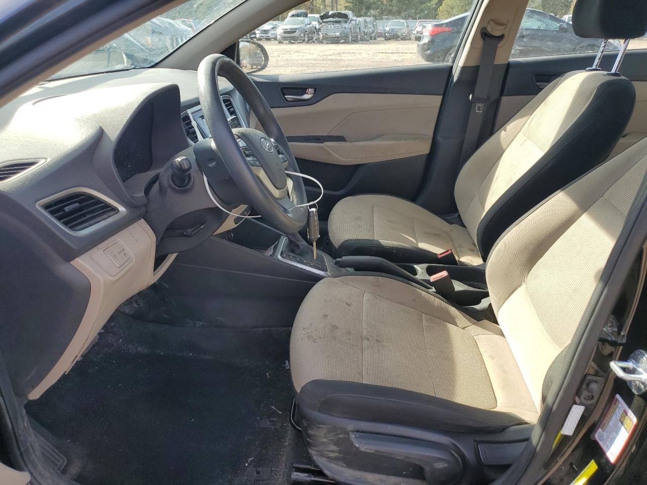 2022 Hyundai Accent VIN 3KPC24A6XNE178398 Copart auction photo, all over damage thumbnail 7