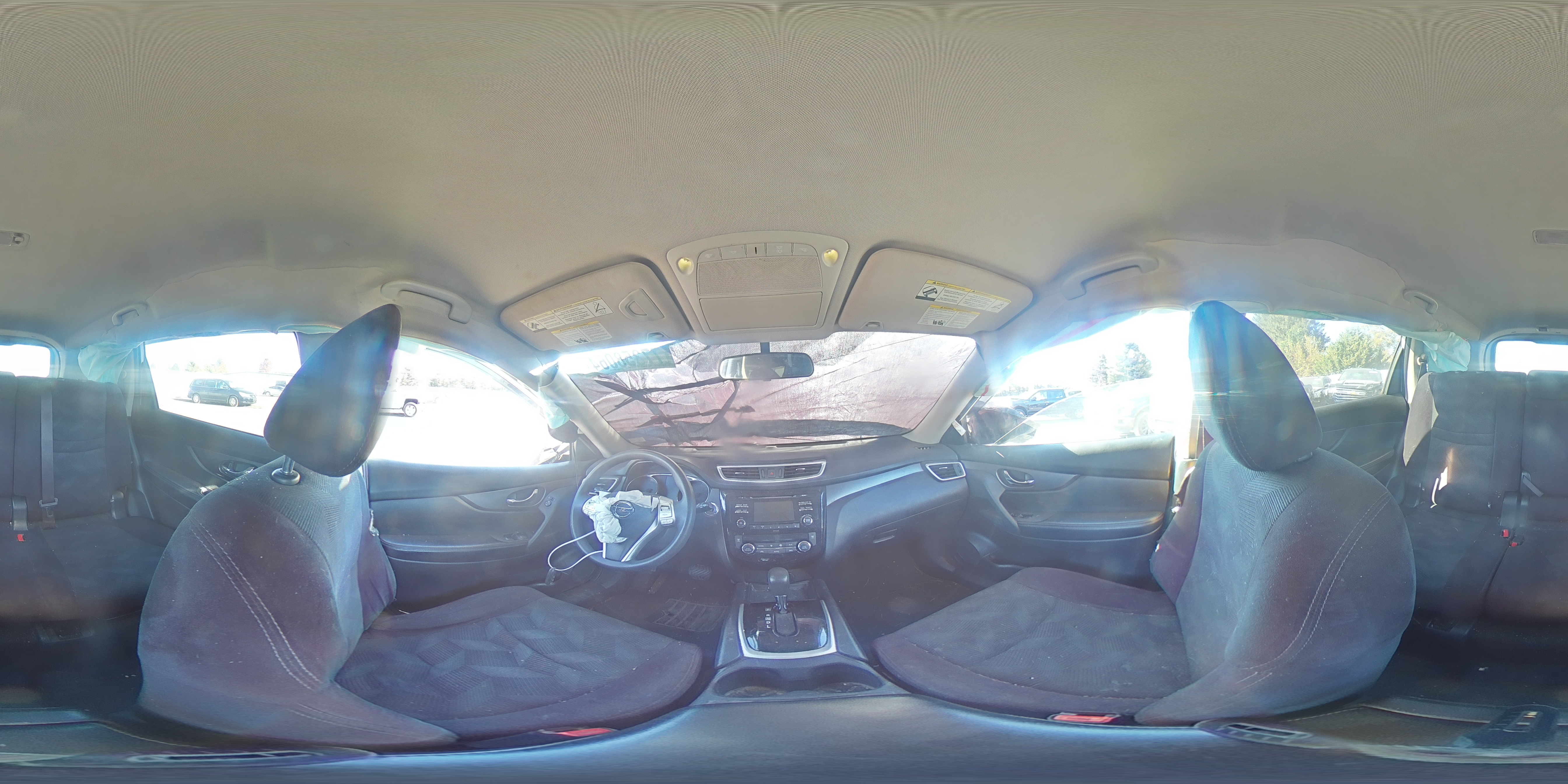 2015 Nissan Rogue VIN 5N1AT2MTXFC912178 Copart auction photo, all over / undercarriage damage thumbnail 14