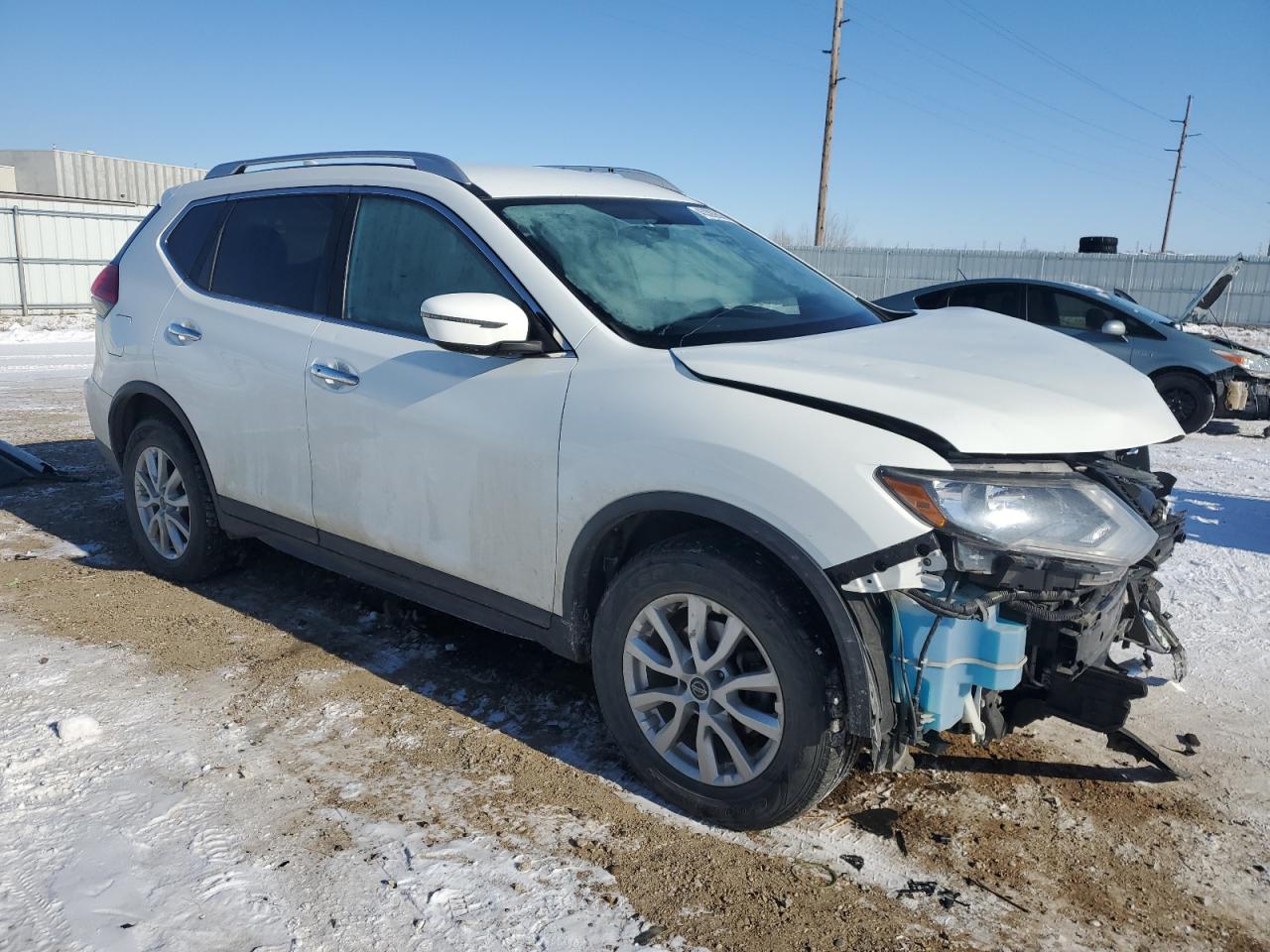 2017 Nissan Rogue VIN KNMAT2MV2HP546539 Copart auction photo, hail / front end damage thumbnail 4