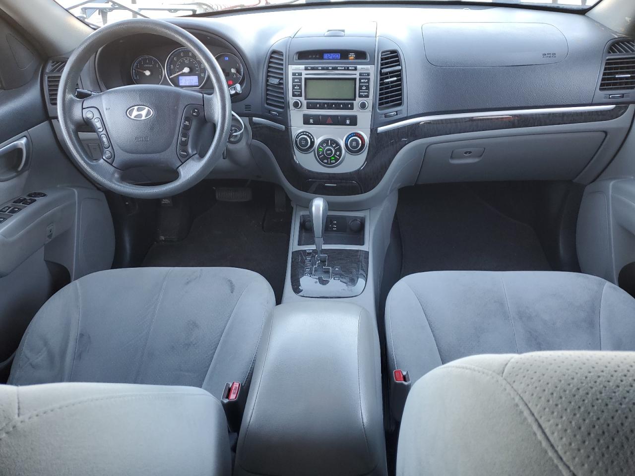 2009 Hyundai Santa Fe VIN 5NMSG13D89H283950 Copart auction photo, mechanical damage thumbnail 8