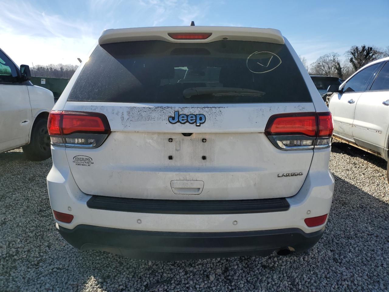 2021 Jeep Grand Cherokee VIN 1C4RJEAG9MC625028 Copart auction photo, side damage thumbnail 6