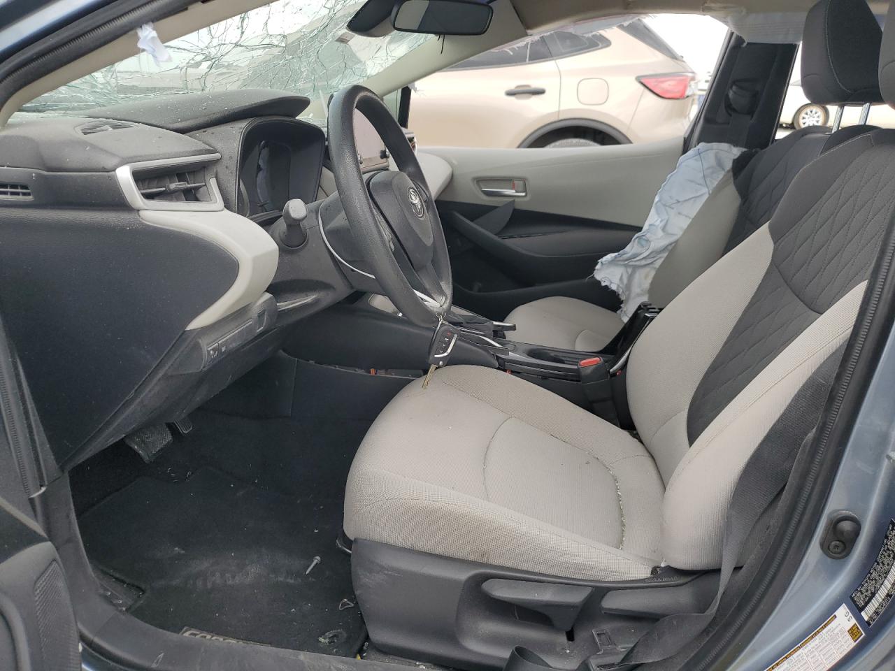 2020 Toyota Corolla VIN JTDEPRAE7LJ105942 Copart auction photo, all over damage thumbnail 7