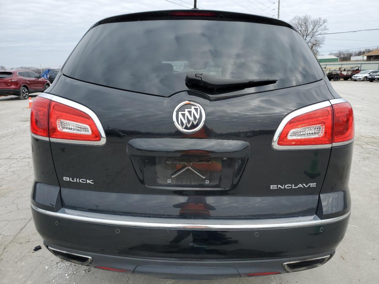 2017 Buick Enclave VIN 5GAKRBKDXHJ232364 Copart auction photo, front end / side damage thumbnail 6