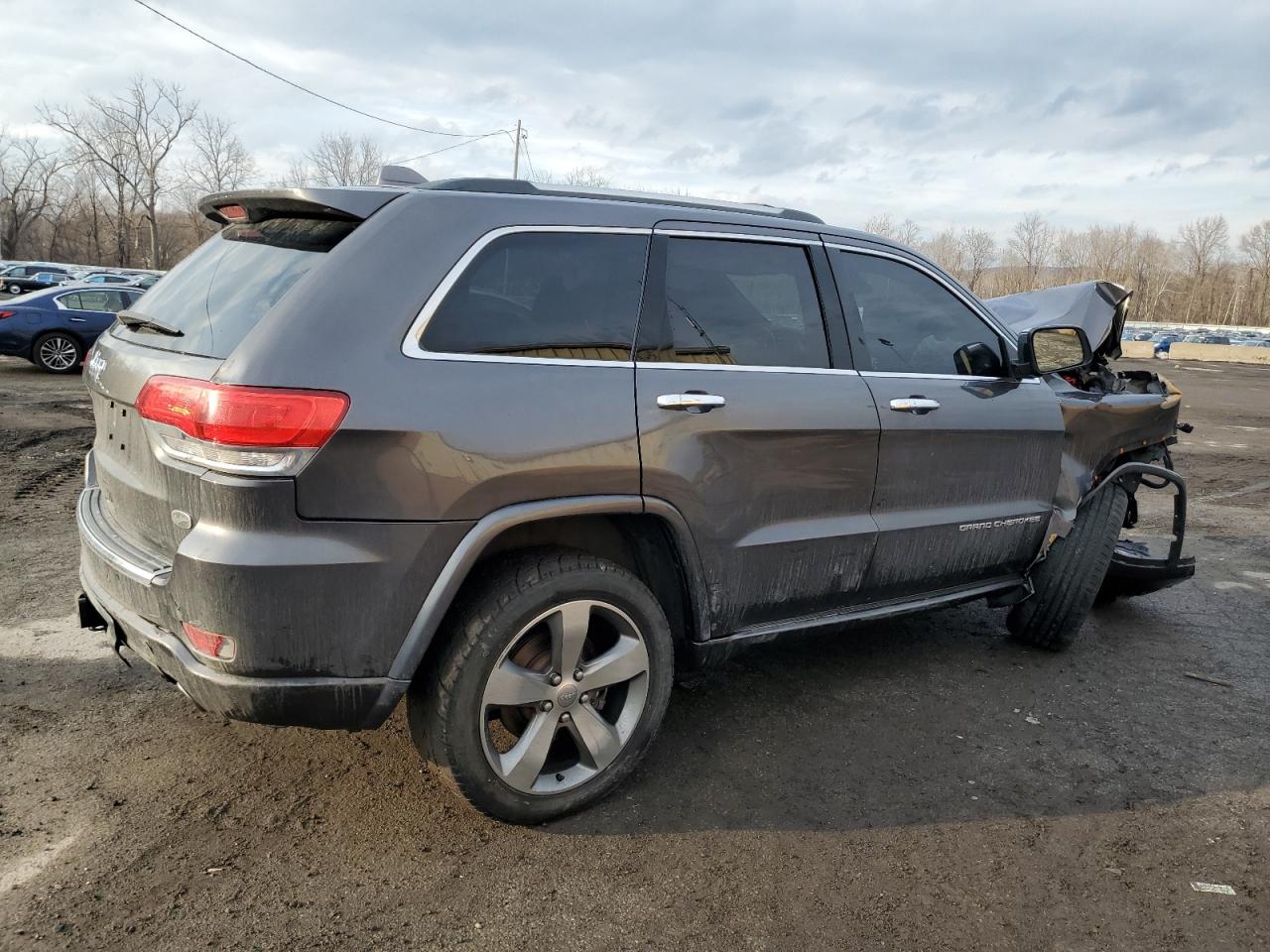 2014 Jeep Grand Cherokee VIN 1C4RJFCT0EC237333 Copart auction photo, front end damage thumbnail 3