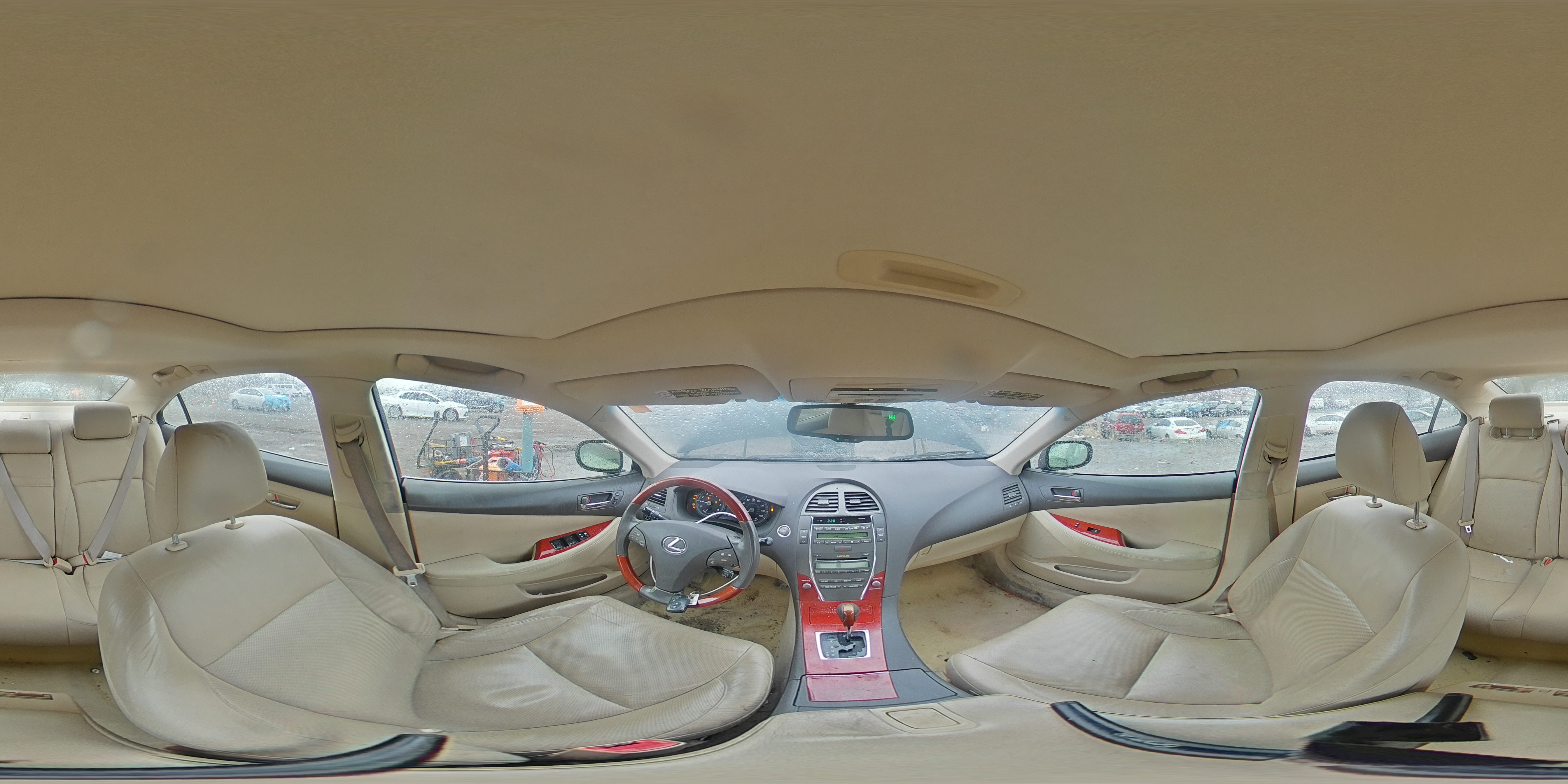 2008 Lexus ES VIN JTHBJ46G882176357 Copart auction photo, rear end / minor dent/scratches damage thumbnail 12