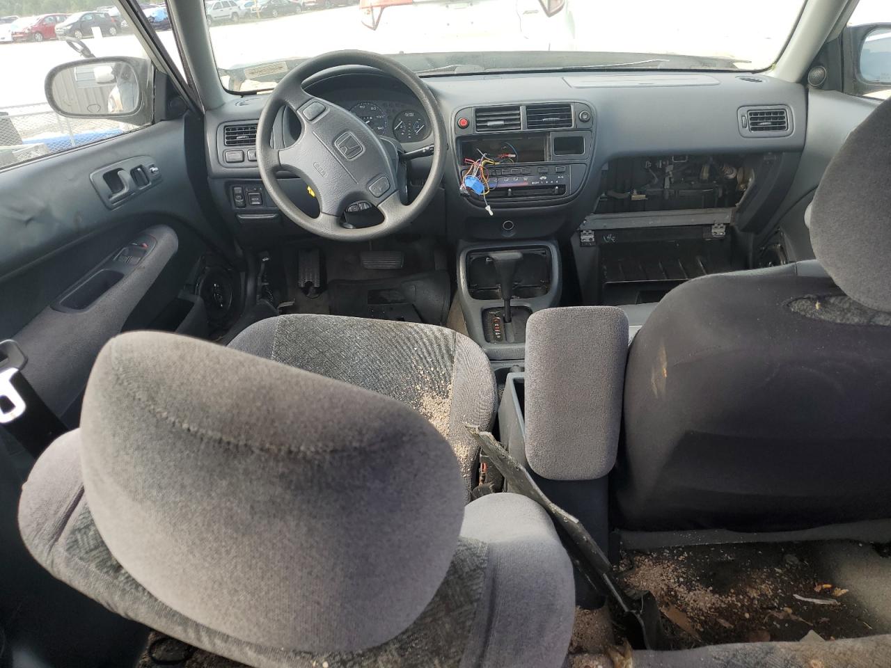 1998 Honda Civic VIN 1HGEJ8242WL124586 Copart auction photo, all over / missing/altered vin damage thumbnail 8