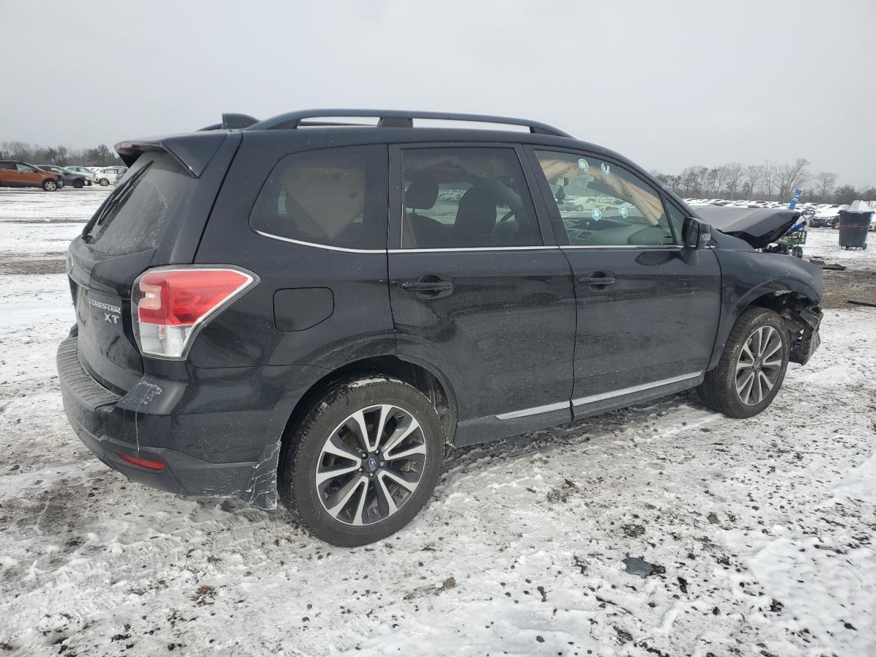 2018 Subaru Forester VIN JF2SJGWCXJH441073 Copart auction photo, front end / mechanical damage thumbnail 3