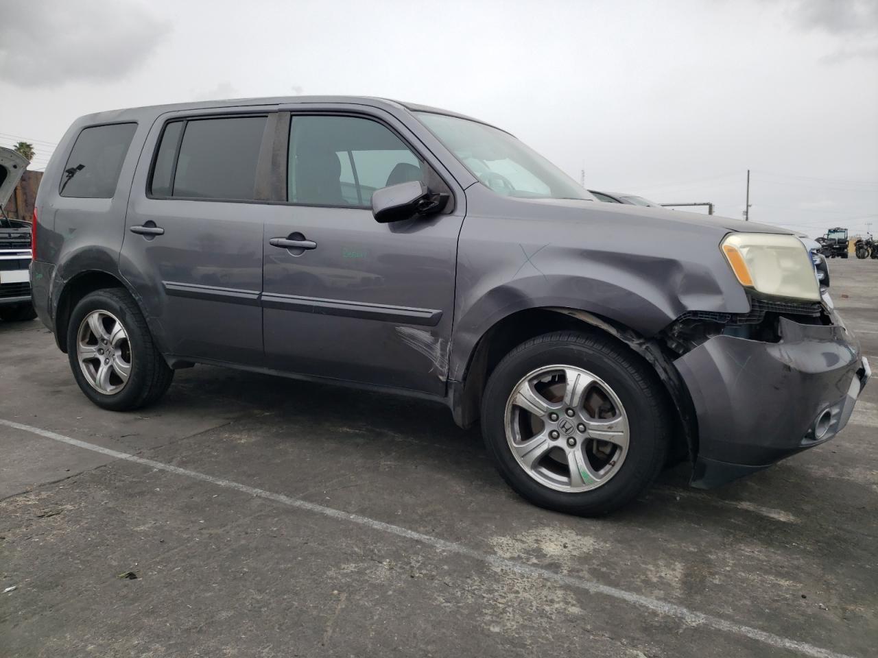 2014 Honda Pilot VIN 5FNYF3H57EB010794 Copart auction photo, front end damage thumbnail 4