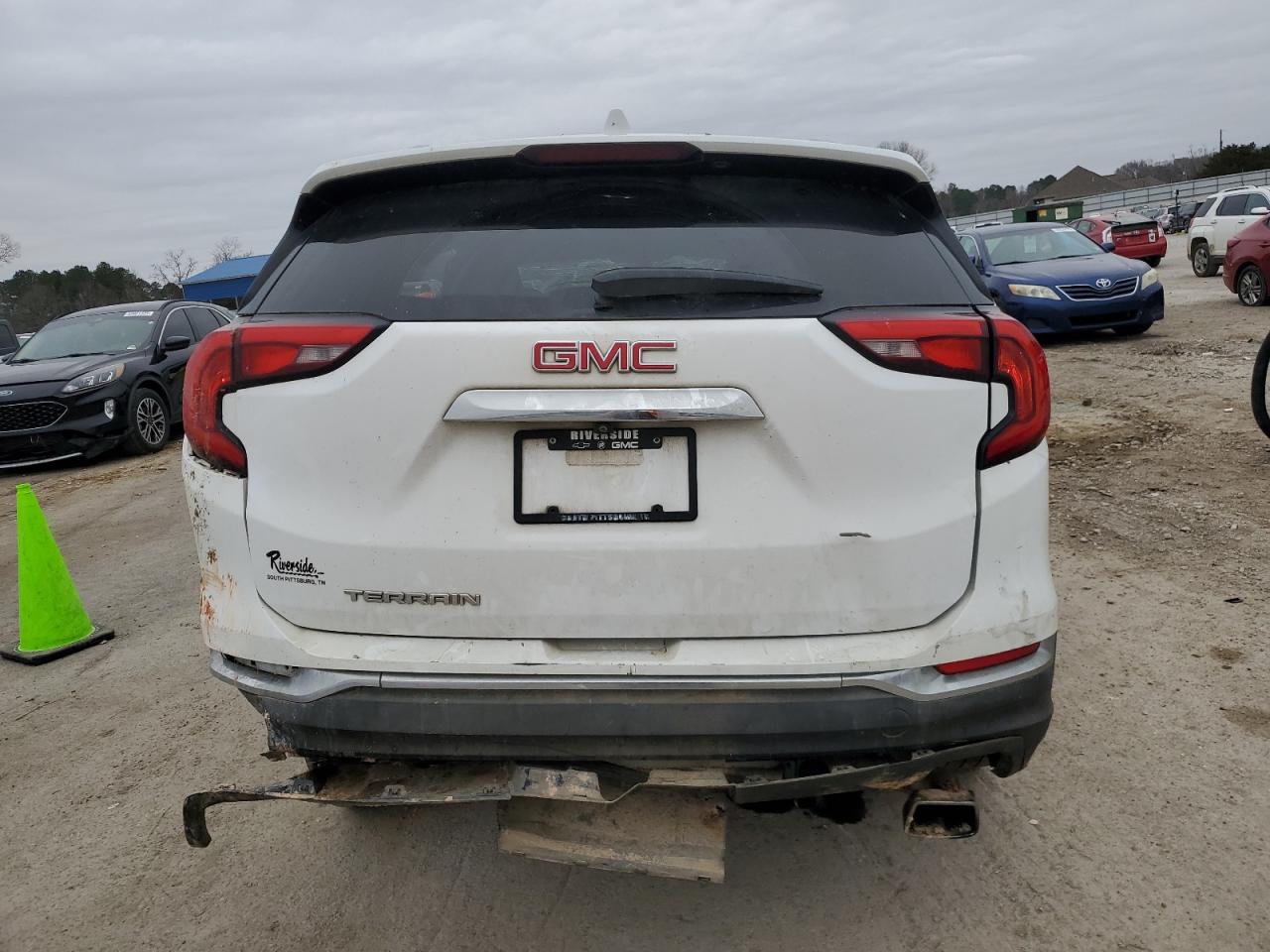 2019 GMC Terrain VIN 3GKALPEXXKL276481 Copart auction photo, all over damage thumbnail 6