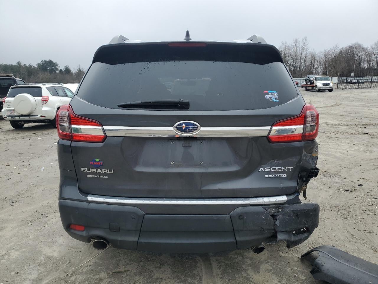 2020 Subaru Ascent VIN 4S4WMAPD1L3415453 Copart auction photo, rear end / minor dent/scratches damage thumbnail 6