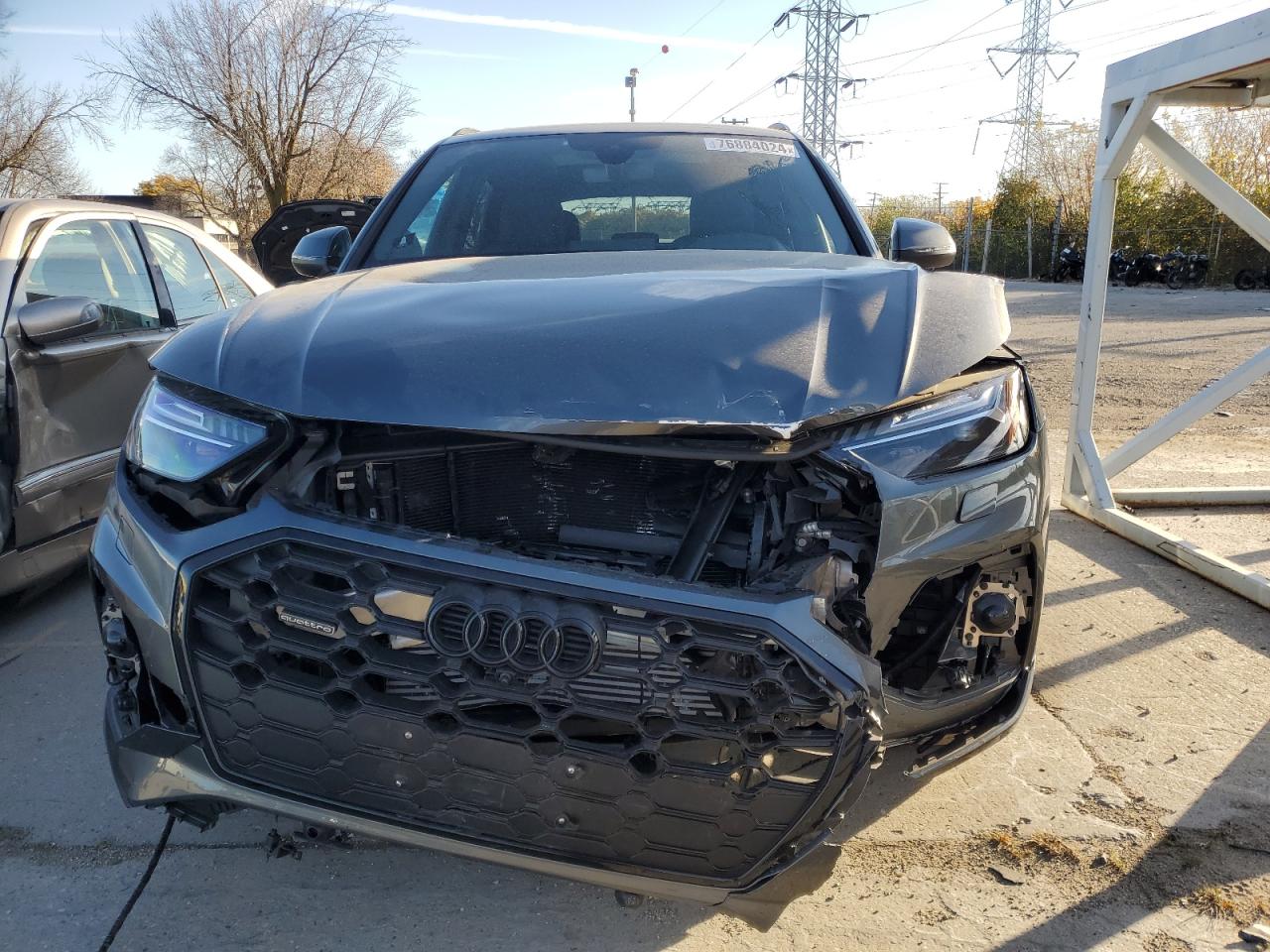 2024 Audi Q5 VIN WA1FABFY5R2034804 Copart auction photo, front end damage thumbnail 5
