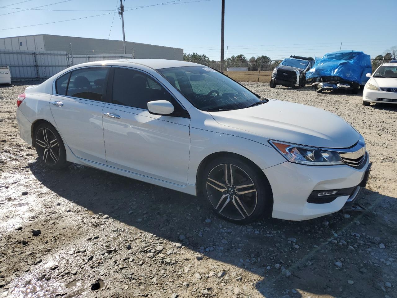 2016 Honda Accord VIN 1HGCR2F54GA072083 Copart auction photo, rear end damage thumbnail 4