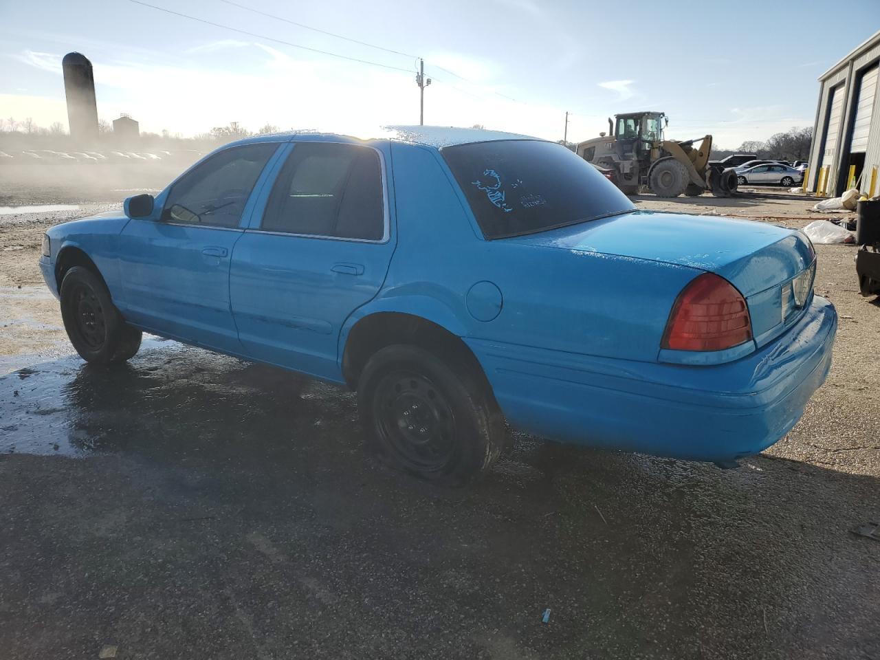 2006 Ford Crown Victoria VIN 2FAFP71W36X150458 Copart auction photo, side / rear end damage thumbnail 2