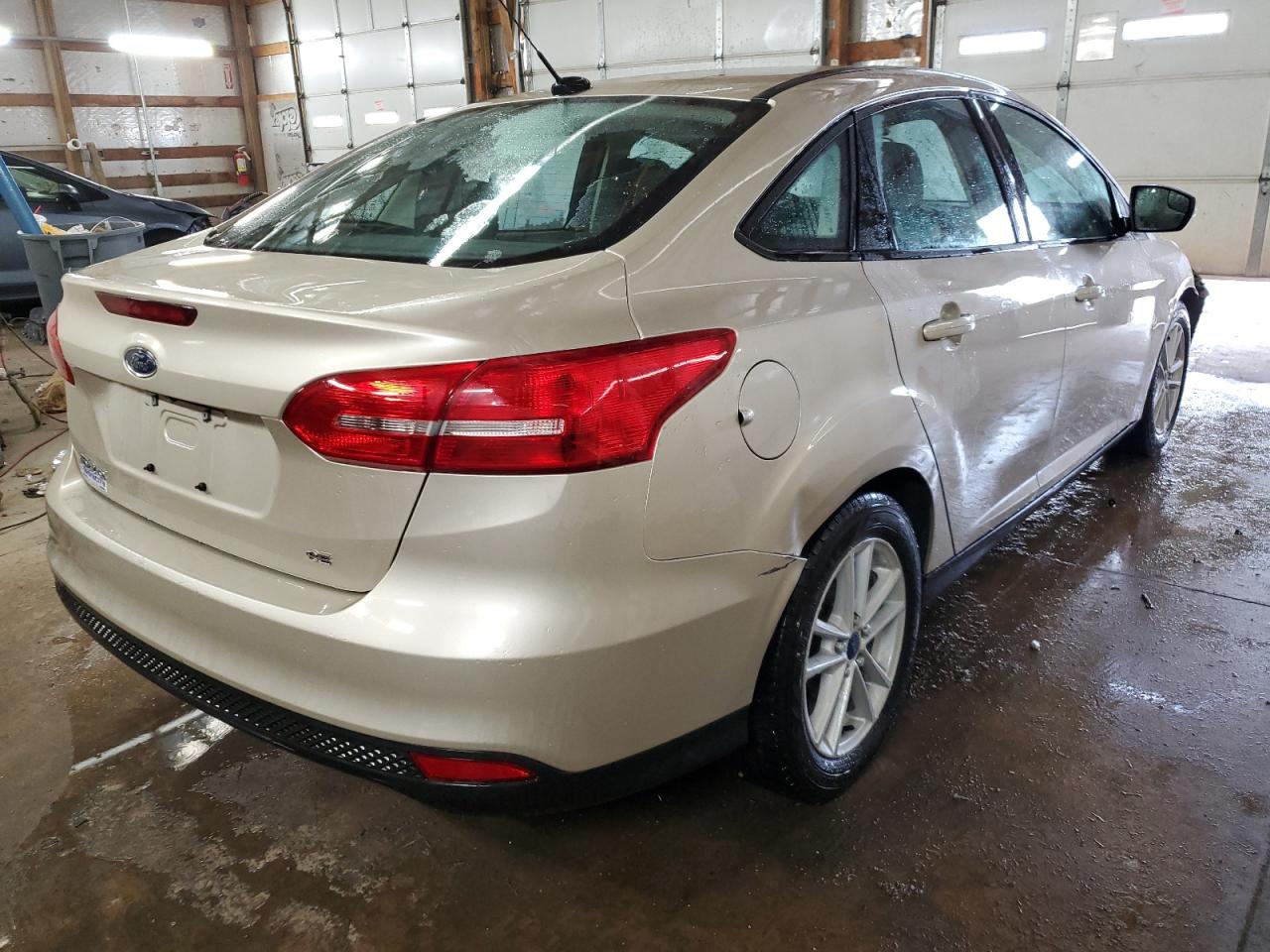 2018 Ford Focus VIN 1FADP3F29JL202820 Copart auction photo, front end / rear end damage thumbnail 3