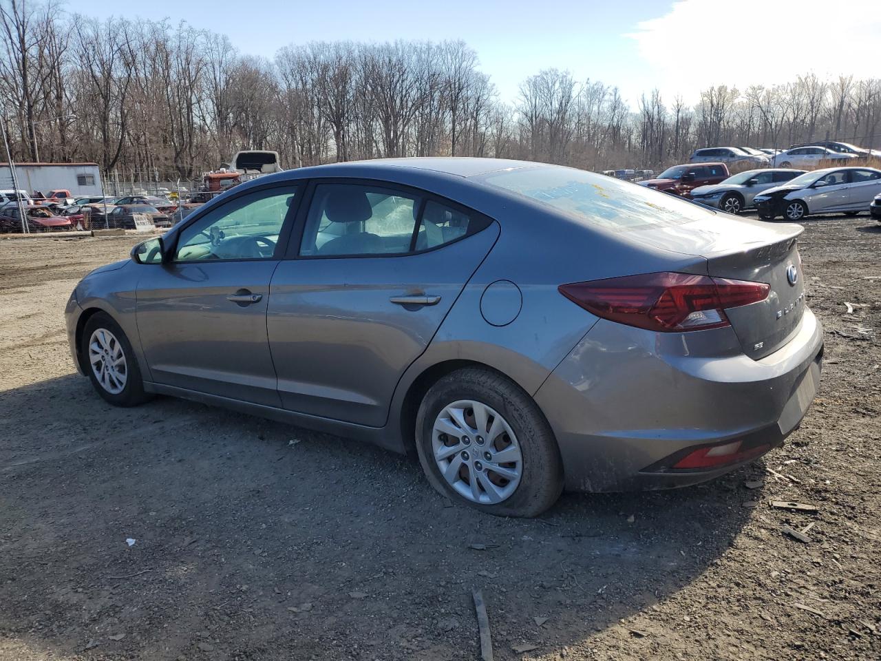 2019 Hyundai Elantra VIN 5NPD74LF5KH492907 Copart auction photo, biohazard/chemical / vandalism damage thumbnail 2