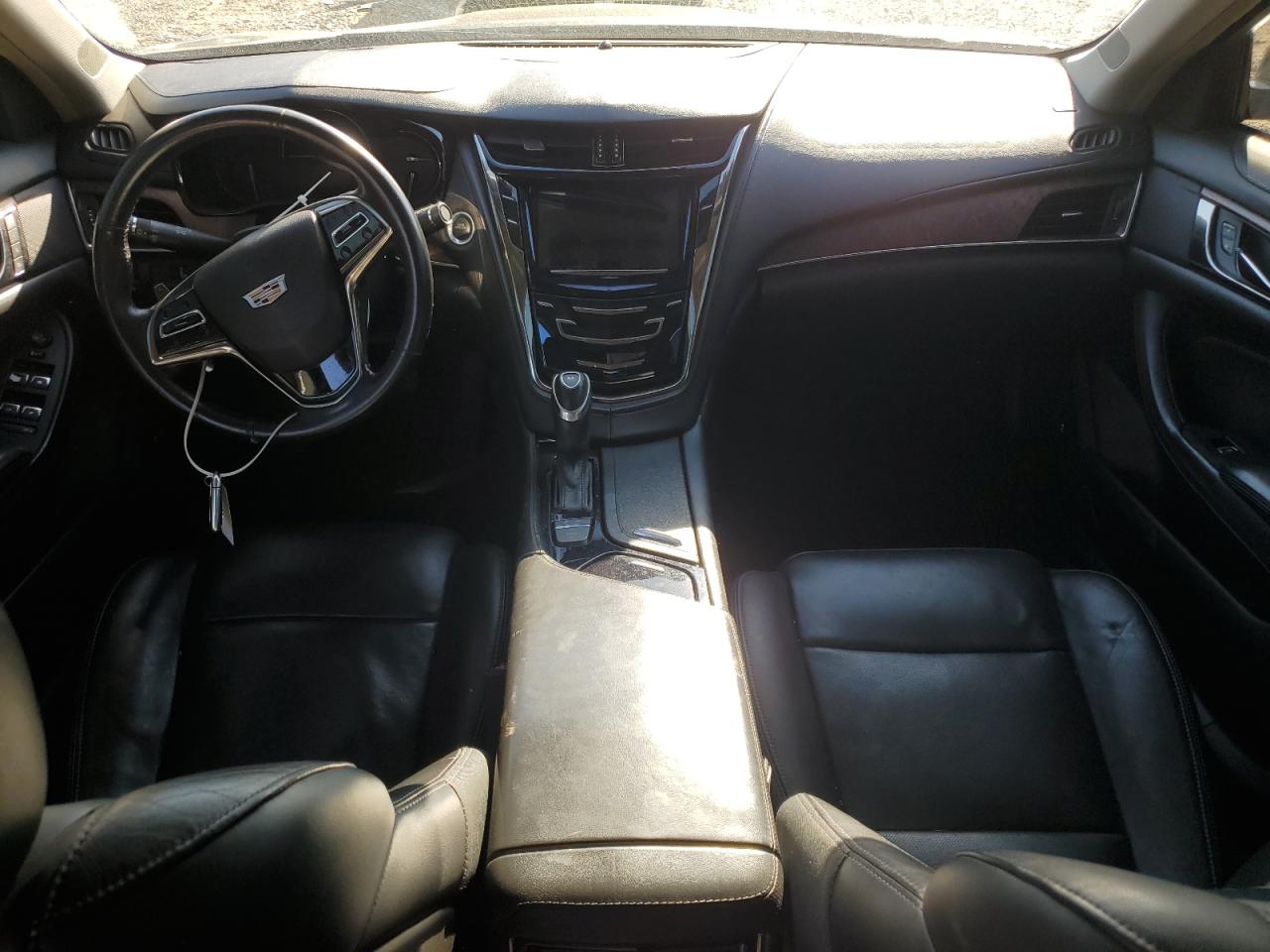 2017 Cadillac CTS VIN 1G6AR5SX8H0128521 Copart auction photo, front end / undercarriage damage thumbnail 8