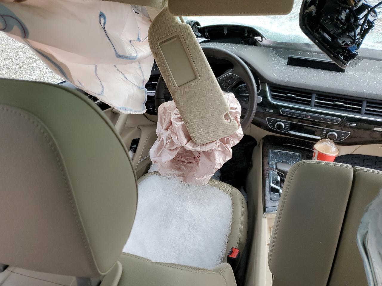 2018 Audi Q7 VIN WA1VAAF70JD041164 Copart auction photo, all over damage thumbnail 8