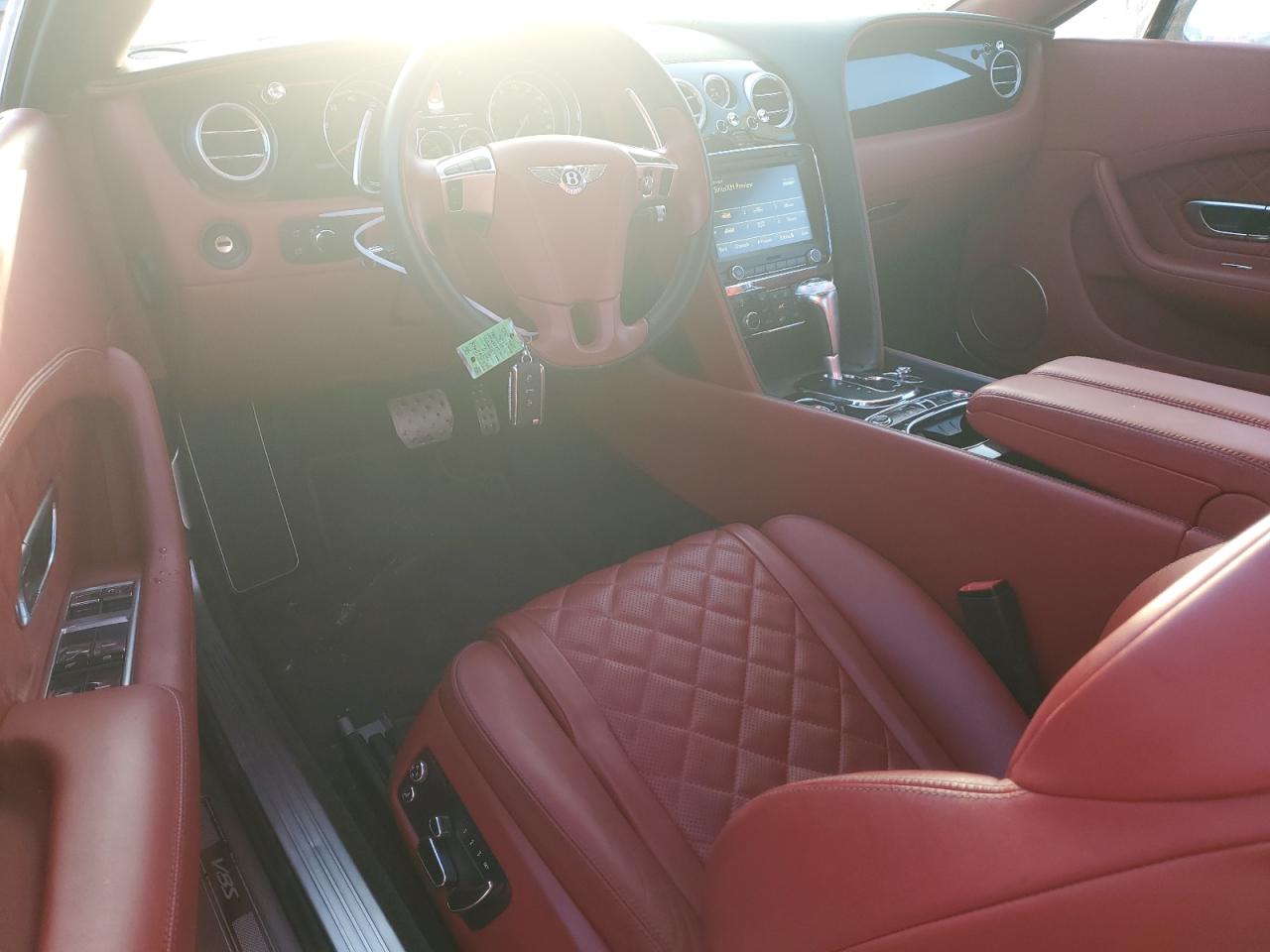 2017 Bentley Continental VIN SCBGH3ZA3HC060968 Copart auction photo, burn damage thumbnail 8