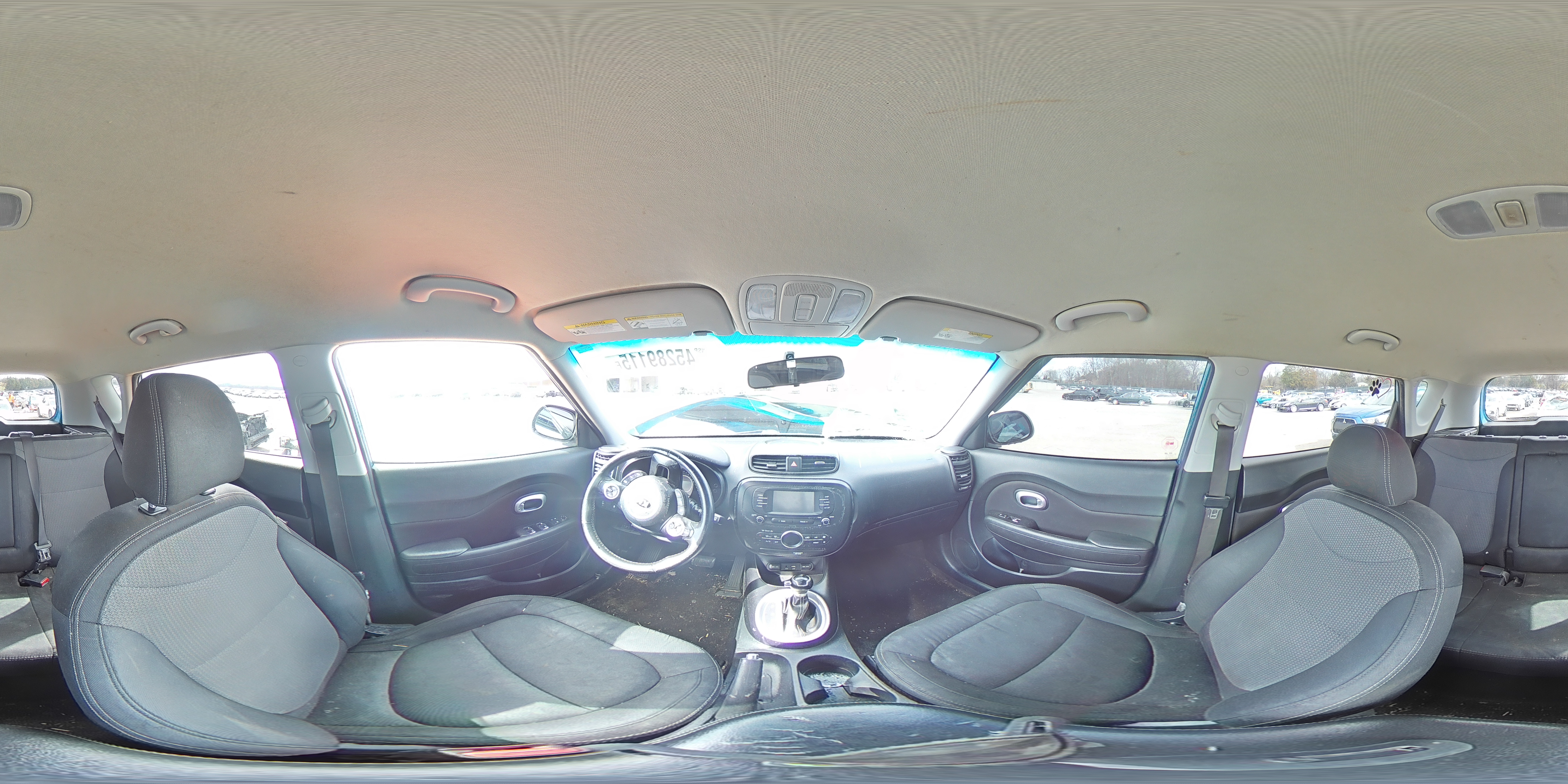 2017 KIA Soul VIN KNDJP3A55H7500525 Copart auction photo, front end damage thumbnail 13