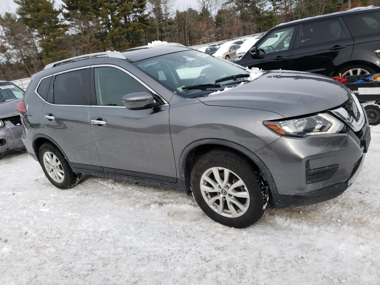 2020 Nissan Rogue VIN JN8AT2MV6LW115866 Copart auction photo, side damage thumbnail 4