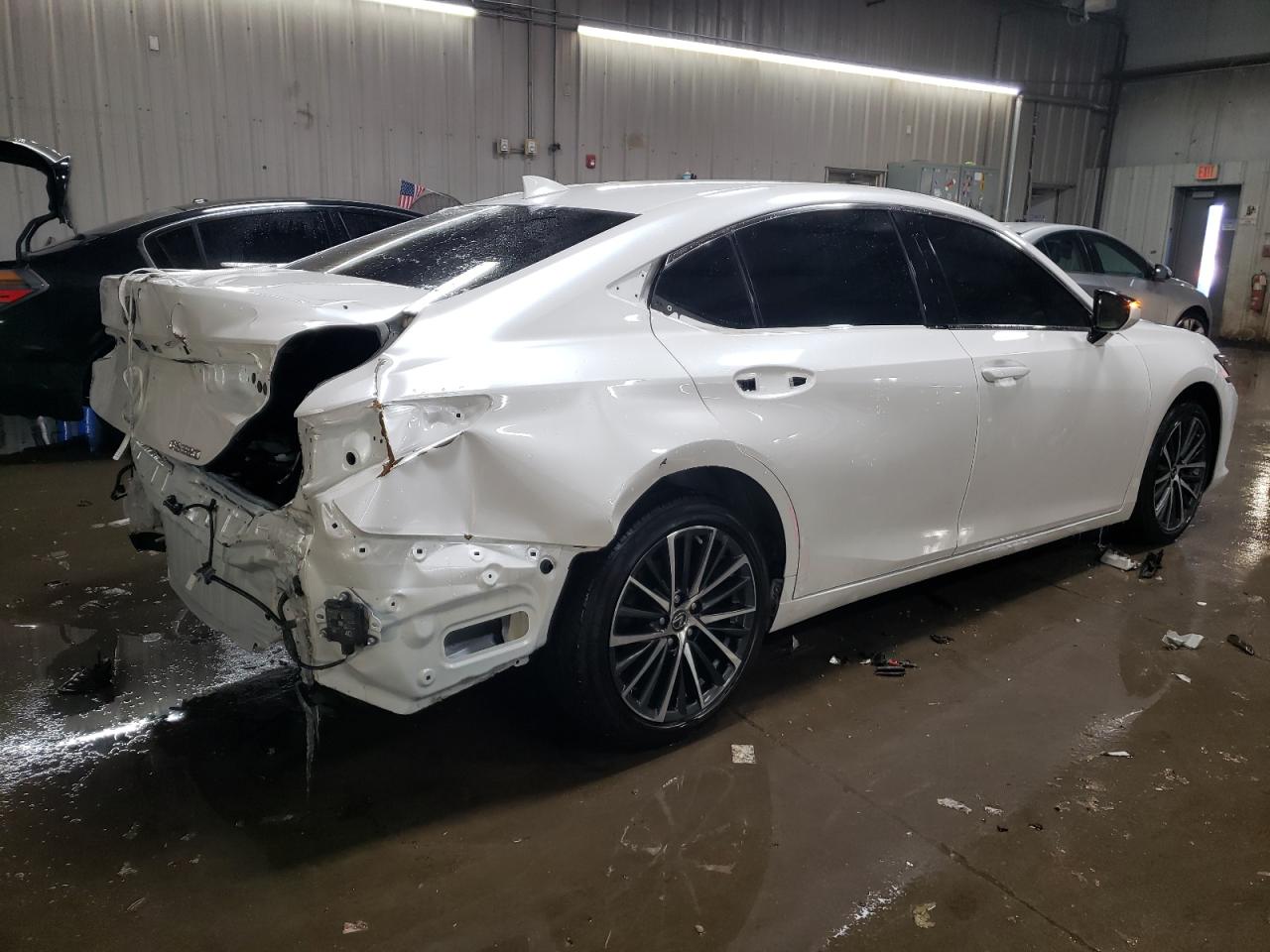2022 Lexus ES VIN 58ADZ1B17NU121972 Copart auction photo, rear end / stripped damage thumbnail 3