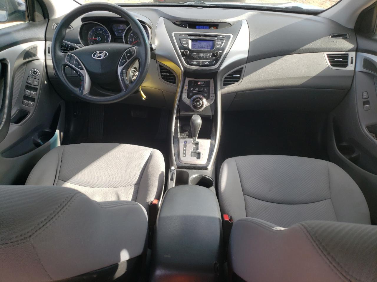 2013 Hyundai Elantra VIN KMHDH4AE8DU892603 Copart auction photo, front end damage thumbnail 8