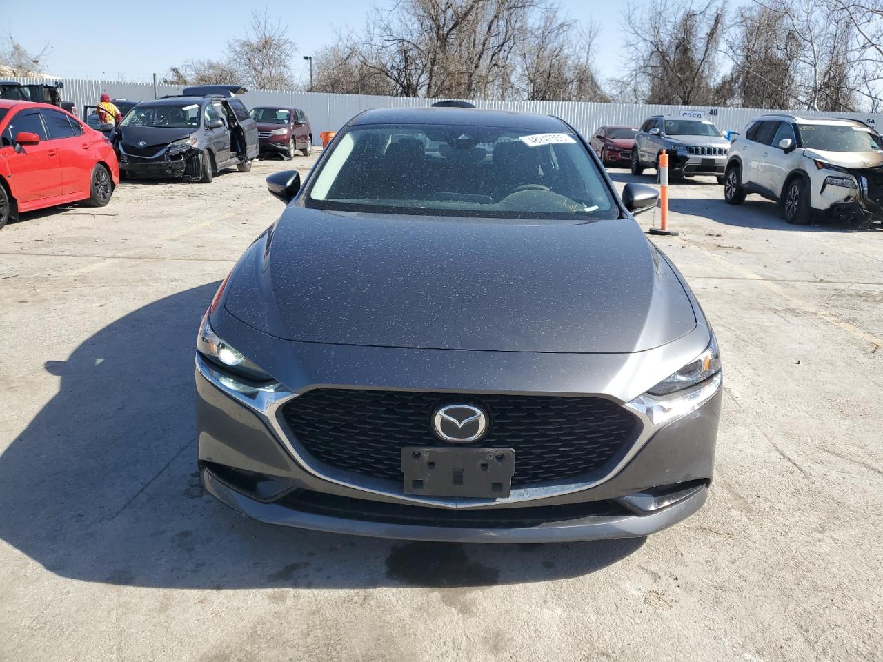 2019 Mazda 3 VIN JM1BPBAM4K1116378 Copart auction photo, rear end damage thumbnail 5