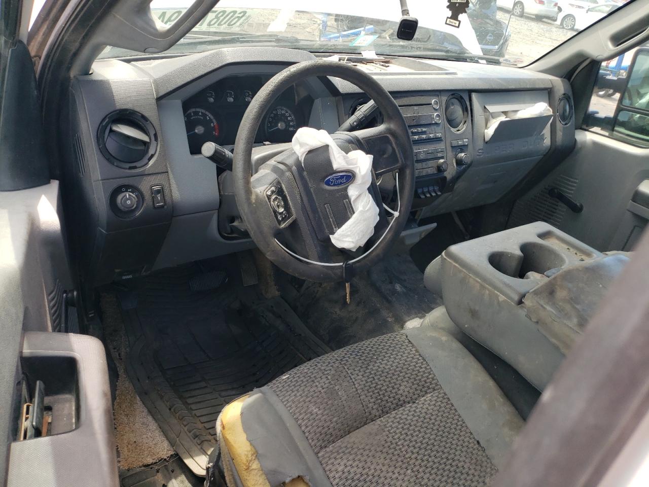 2016 Ford F250 VIN 1FT7X2B61GEC39528 Copart auction photo, front end / rear end damage thumbnail 8