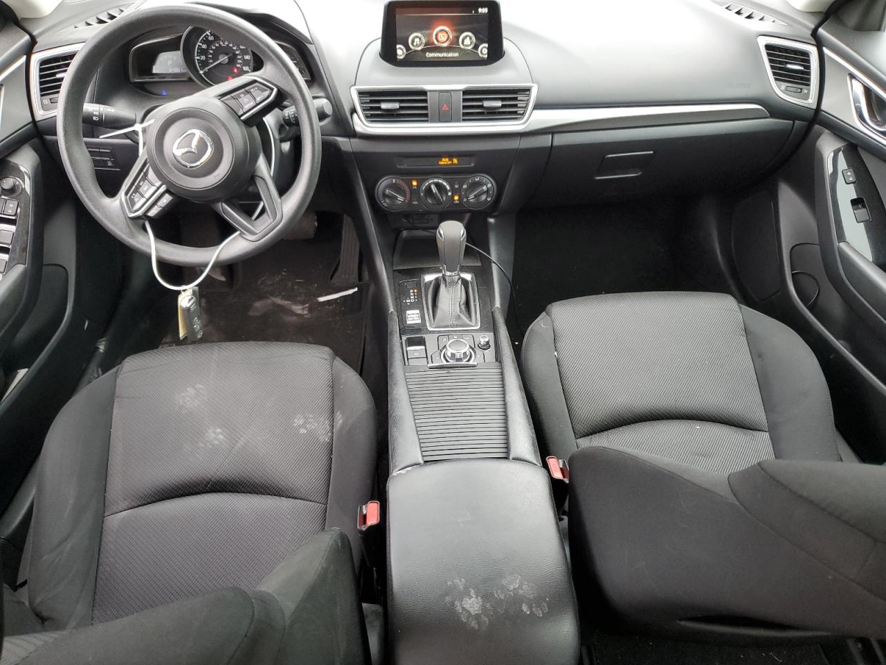 2018 Mazda 3 VIN 3MZBN1K76JM174953 Copart auction photo, rear end damage thumbnail 8