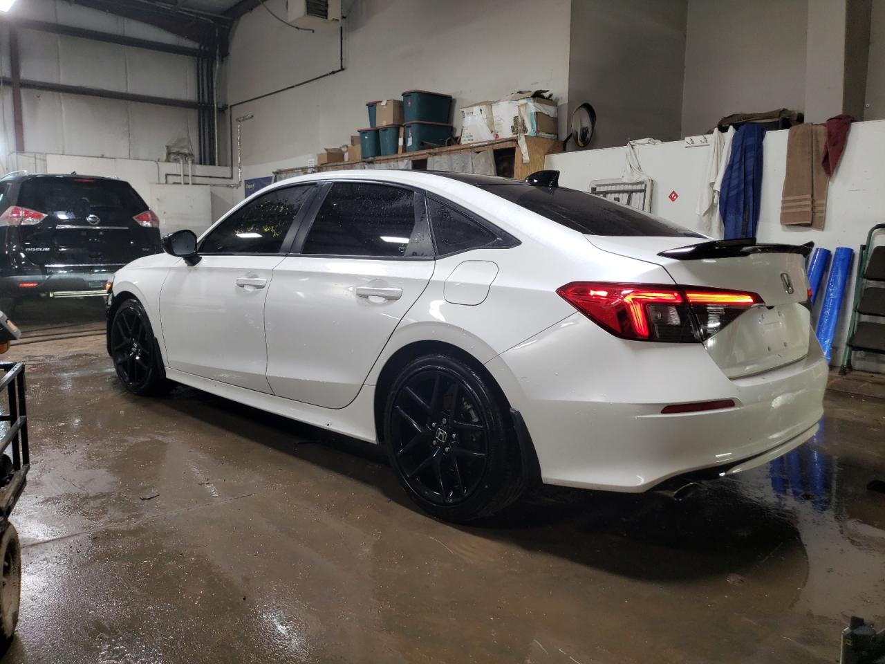 2023 Honda Civic VIN 2HGFE1E54PH475051 Copart auction photo, front end / side damage thumbnail 2