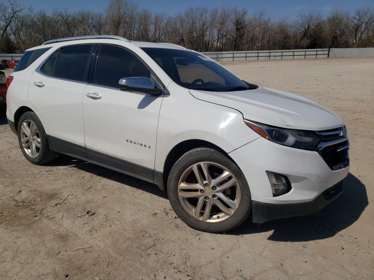 2018 Chevrolet Equinox VIN 2GNAXMEV8J6104070 Copart auction photo, frame damage damage thumbnail 4