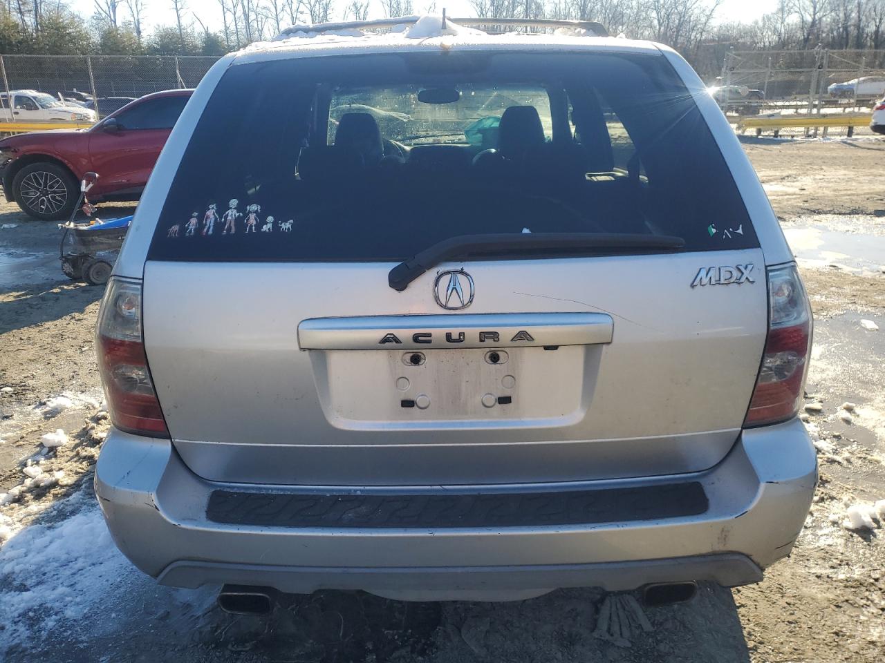 2005 Acura MDX VIN 2HNYD18805H528061 Copart auction photo, front end damage thumbnail 6