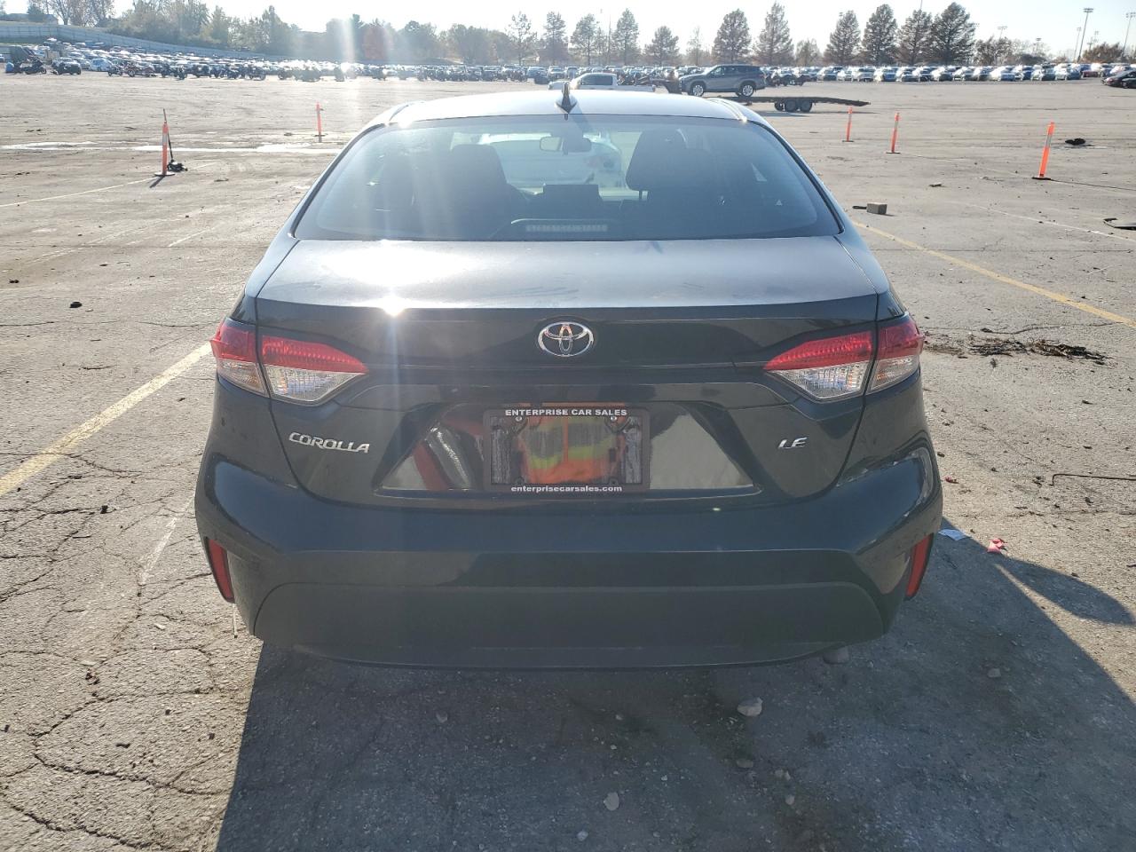 2021 Toyota Corolla VIN 5YFEPMAE2MP269101 Copart auction photo, front end / side damage thumbnail 6