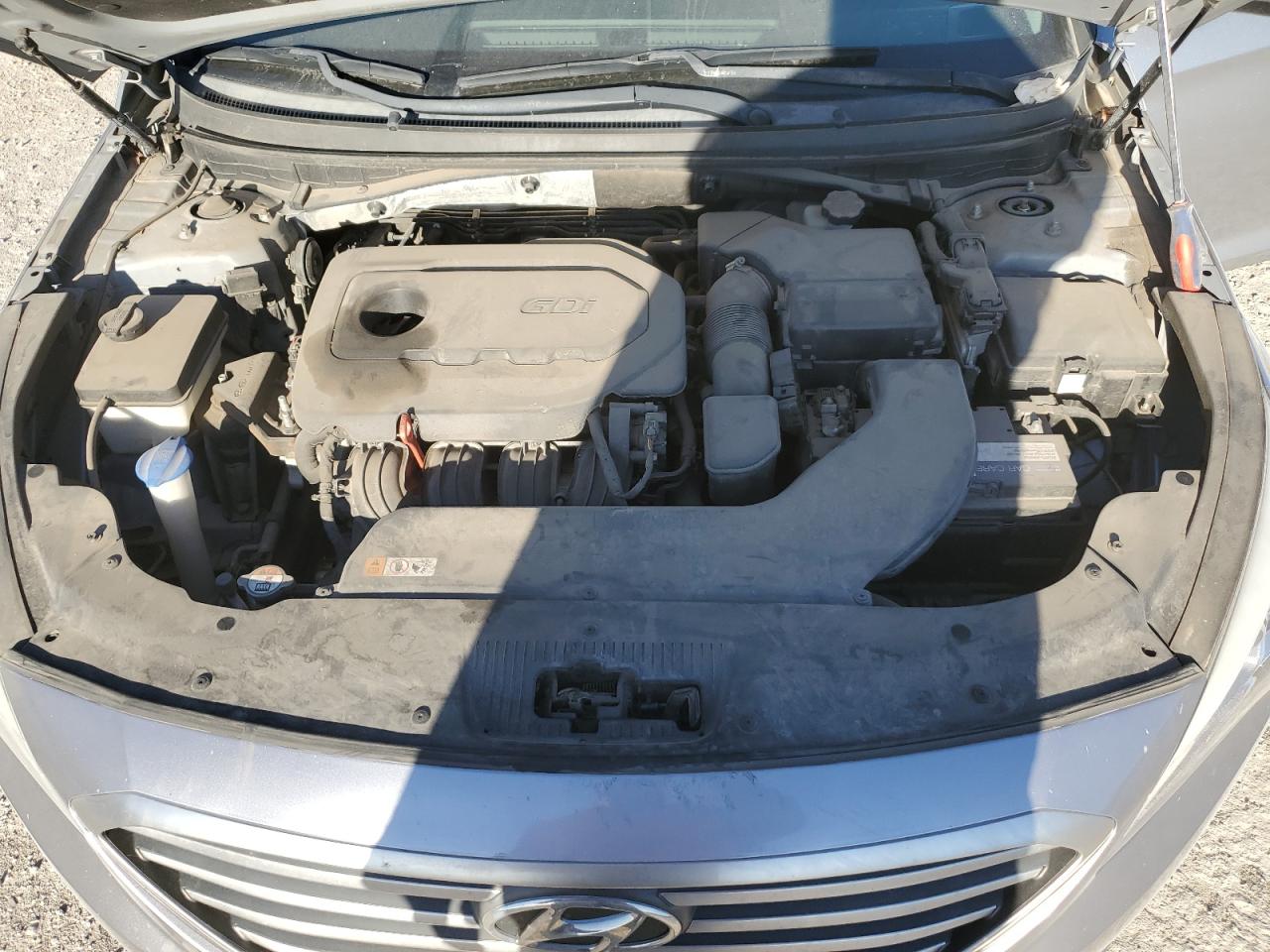 2015 Hyundai Sonata VIN 5NPE24AF7FH073887 Copart auction photo, rear end / front end damage thumbnail 11