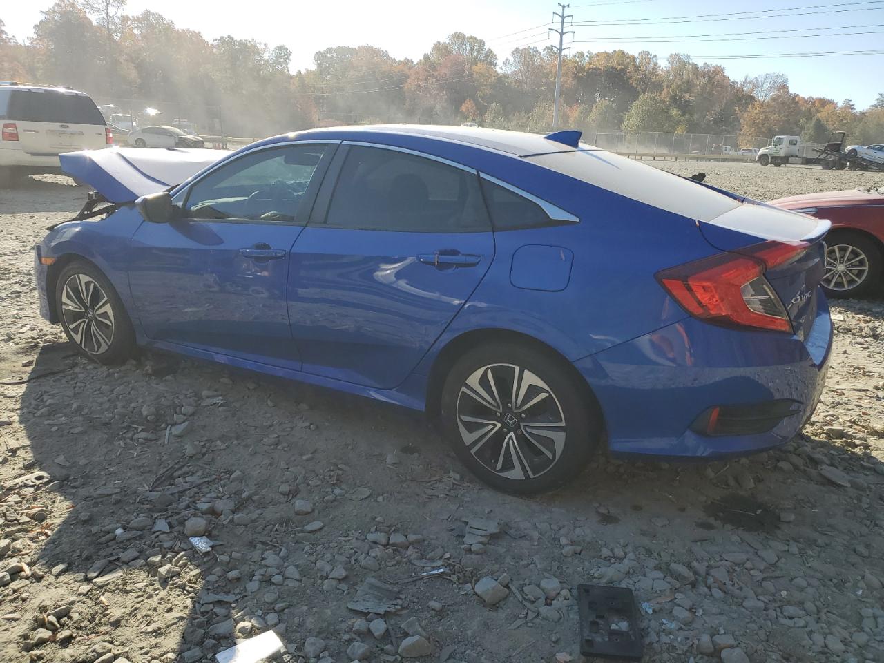 2017 Honda Civic VIN 2HGFC1F36HH656334 Copart auction photo, front end damage thumbnail 2