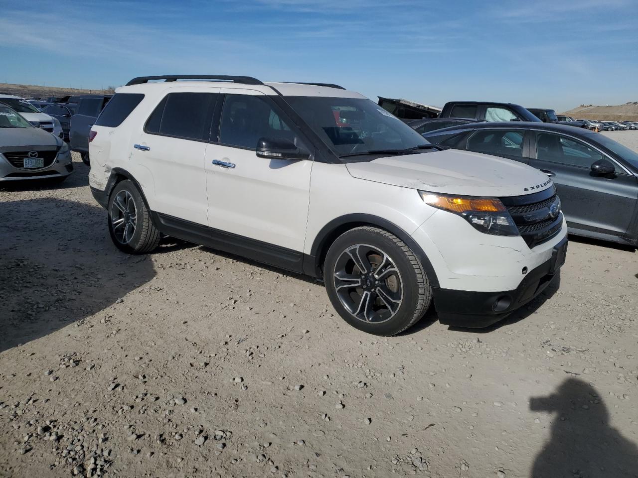 2014 Ford Explorer VIN 1FM5K8GT1EGA04647 Copart auction photo, all over damage thumbnail 4