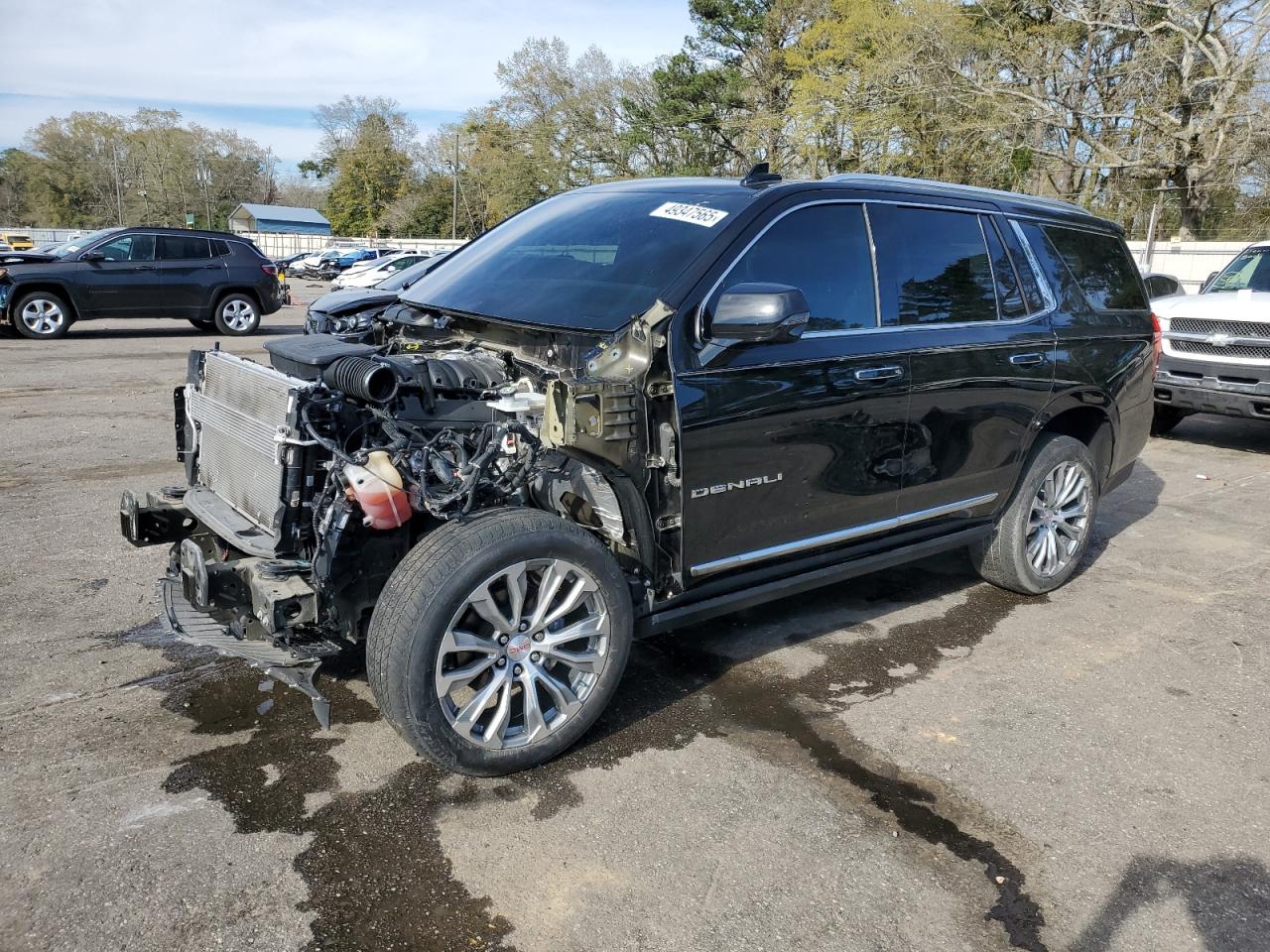 2021 GMC Yukon VIN 1GKS1DKL3MR394376 - Copart auction photo