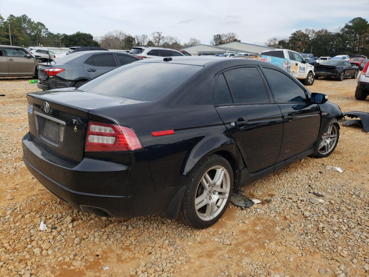 2008 Acura TL VIN 19UUA66278A030243 Copart auction photo, front end / side damage thumbnail 3