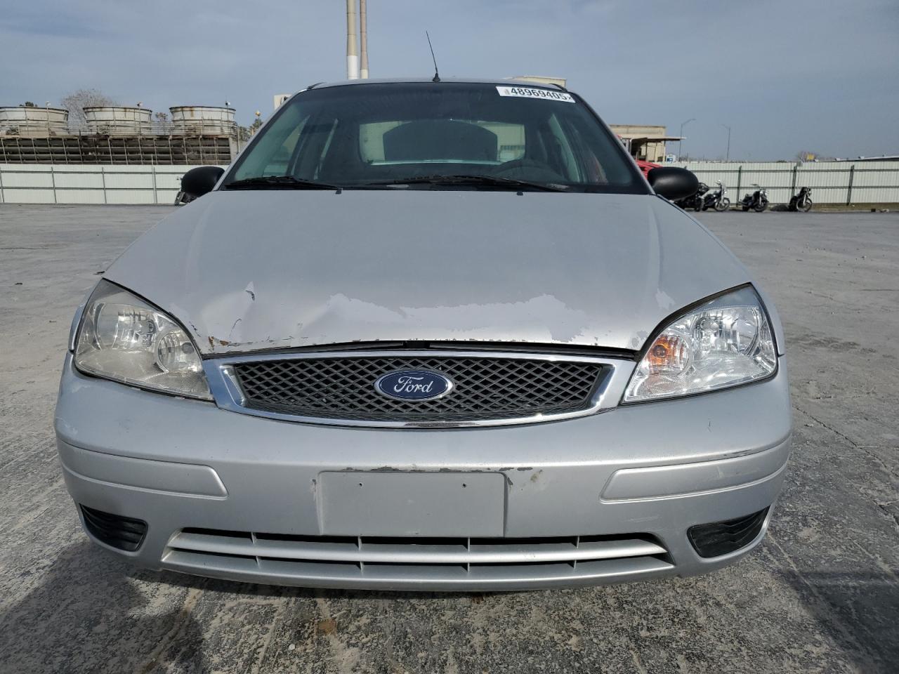 2007 Ford Focus VIN 1FAFP34N47W280144 Copart auction photo, rear end / front end damage thumbnail 5