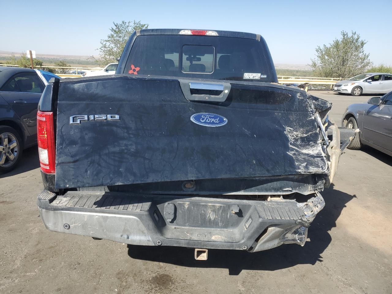 2017 Ford F-150 VIN 1FTEW1EP0HKC99845 Copart auction photo, rear end / side damage thumbnail 6